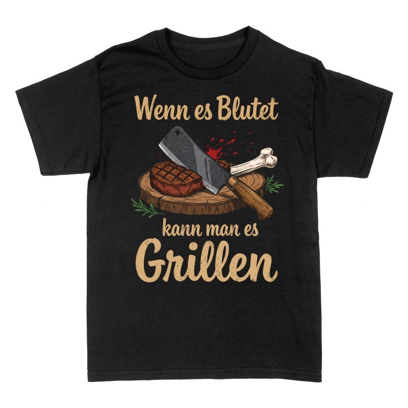 T-shirts: Wenn es blutet kann man es grillen