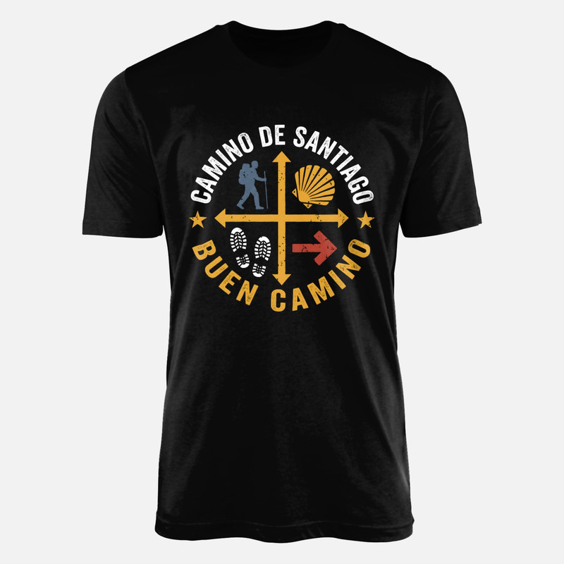 T-shirts: Jakobsweg Symbole & Buen Camino
