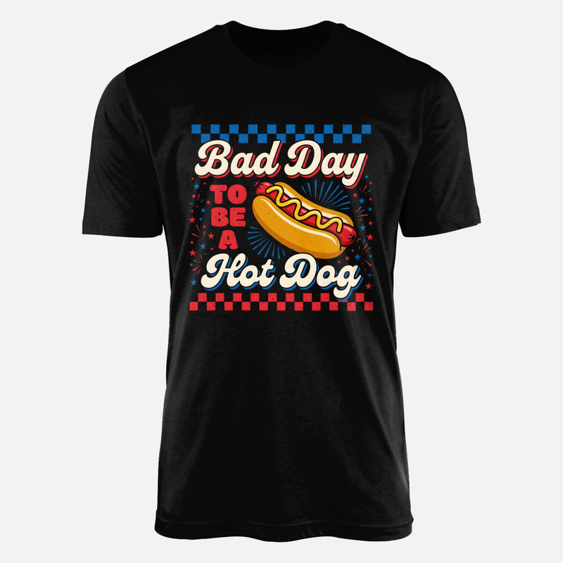 T-shirts: Schlechter Tag f&uuml;r Hotdogs BBQ Humor