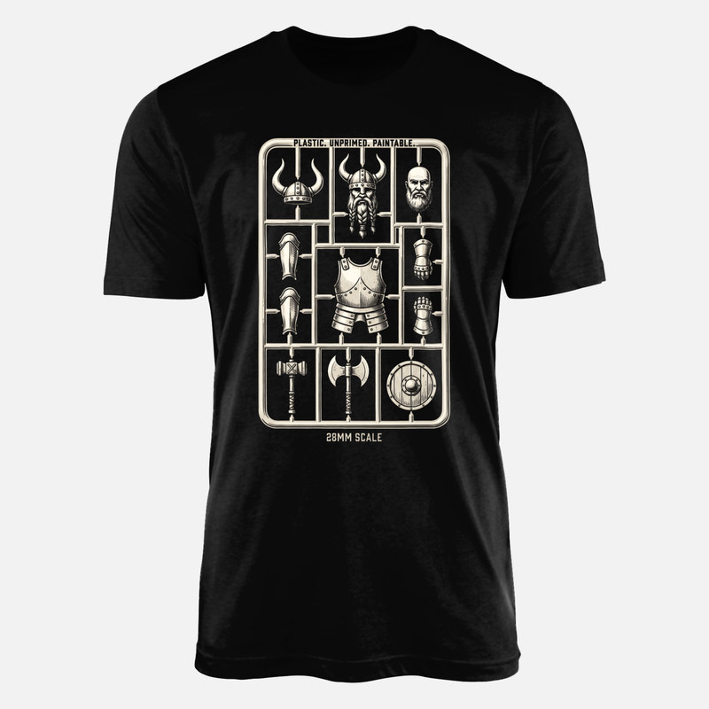 T-shirts: Wikinger Miniatur Gussast 28mm