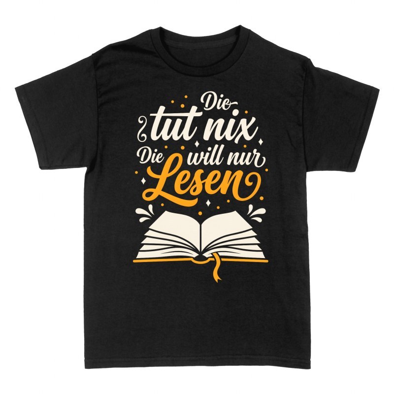 T-shirts: Die tut nix, die will nur lesen