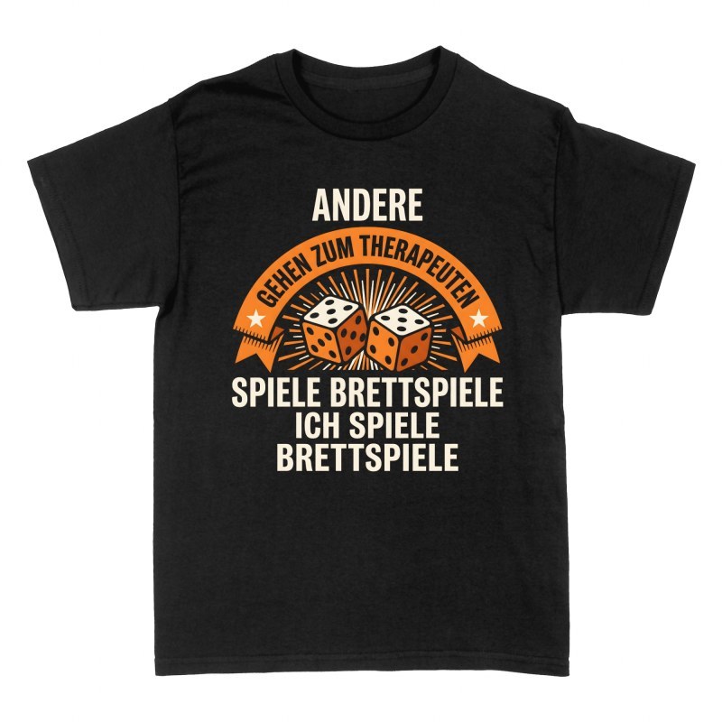 T-shirts: Brettspiele statt Therapie