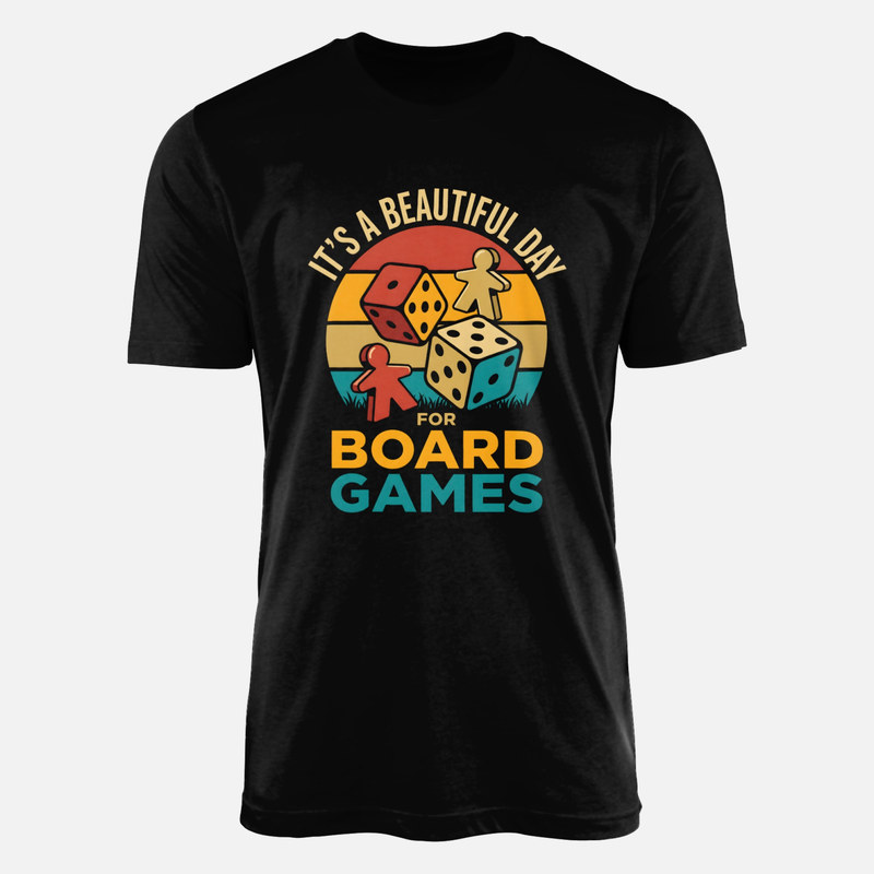 T-shirts: Sch&ouml;ner Tag f&uuml;r Brettspiele Meeples