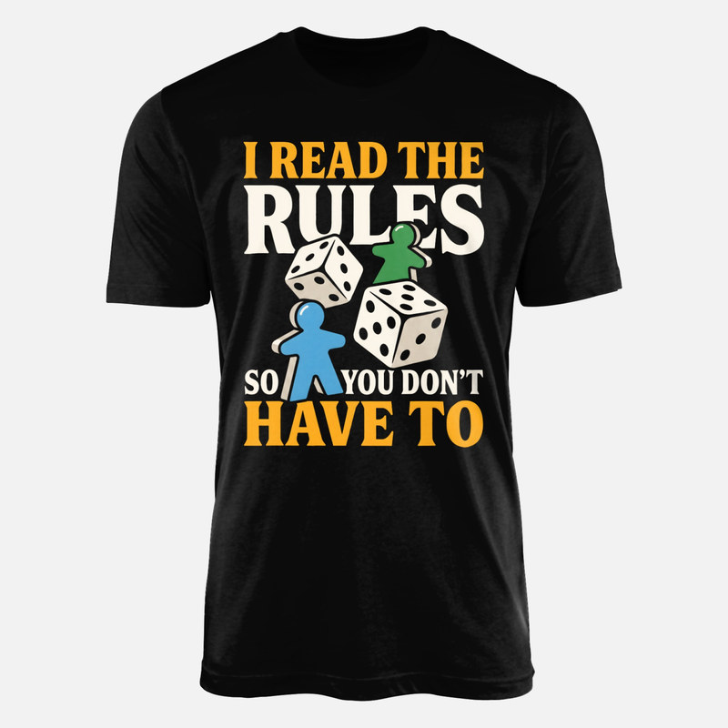 T-shirts: Ich kenne die Regeln Brettspiel &amp; Meeples