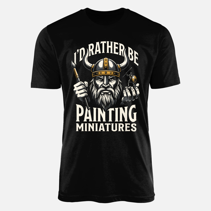 T-shirts: Wikinger malt Miniatur