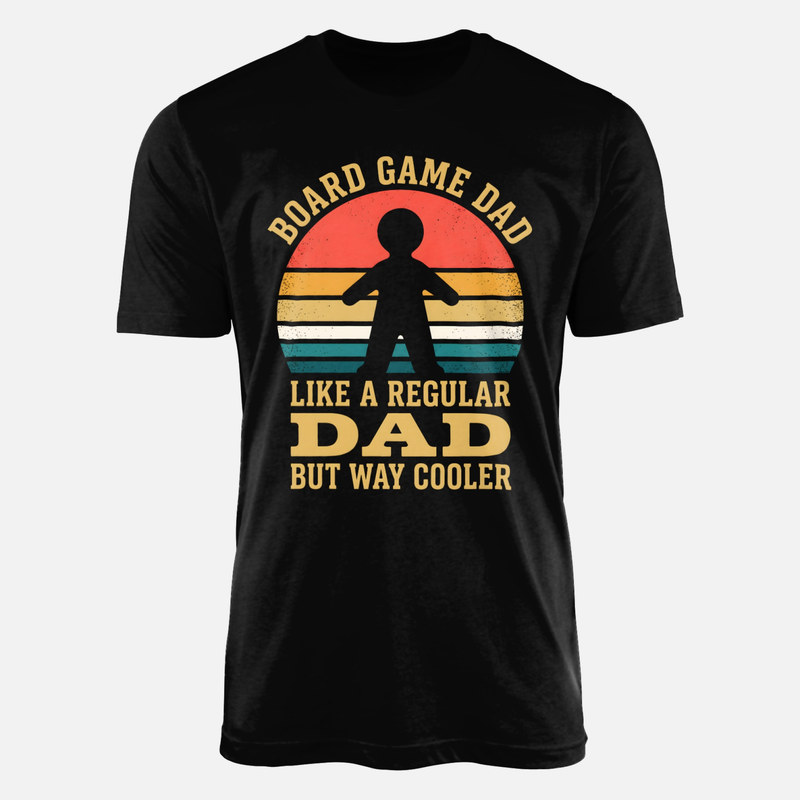 T-shirts: Brettspiel Papa Meeple Vintage