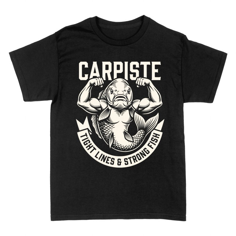 T-shirts: Muskul&ouml;ser Karpfen Bodybuilder