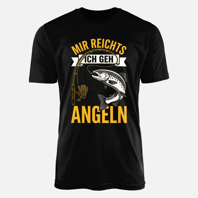 T-shirts: Mir reichts ich geh angeln mit Forelle