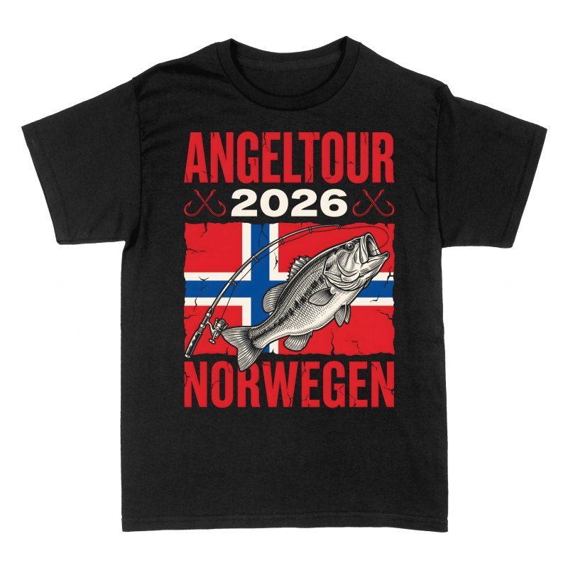 T-shirts: Angeltour 2026 Norwegen