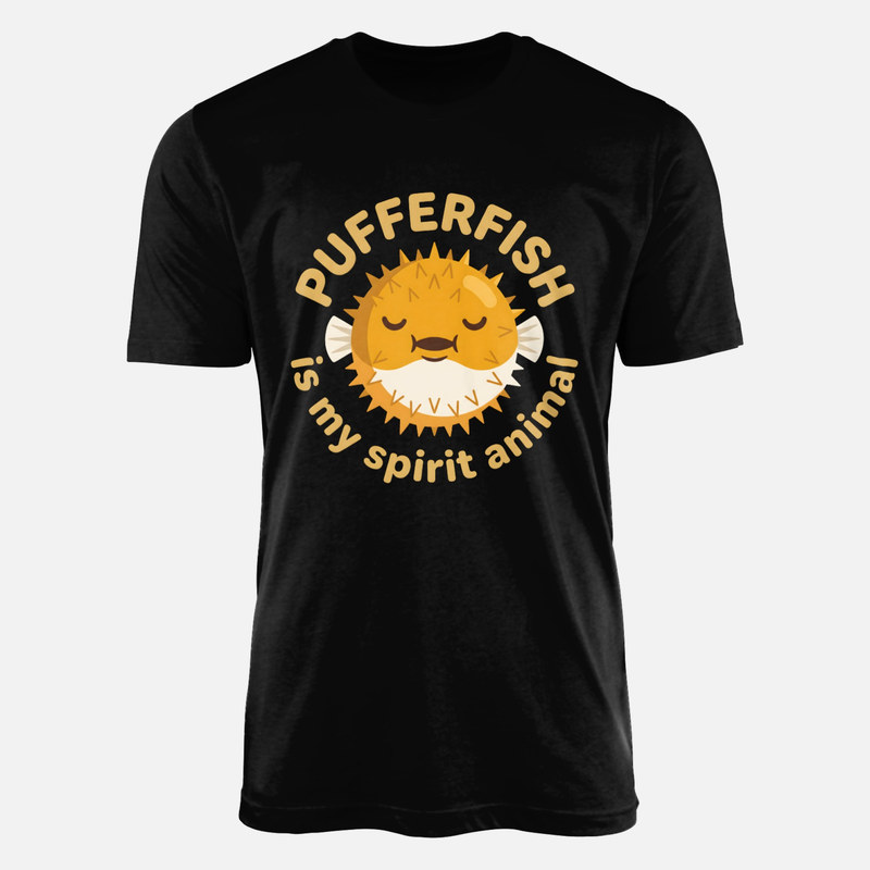 T-shirts: Kugelfisch Seelentier Kawaii