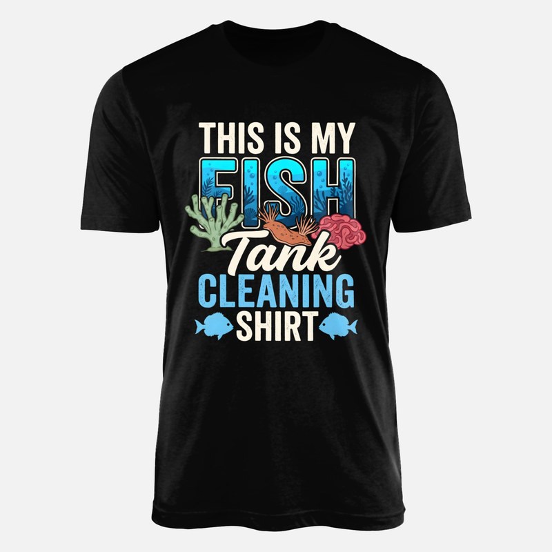 T-shirts: Mein Aquarium-Putz-Shirt