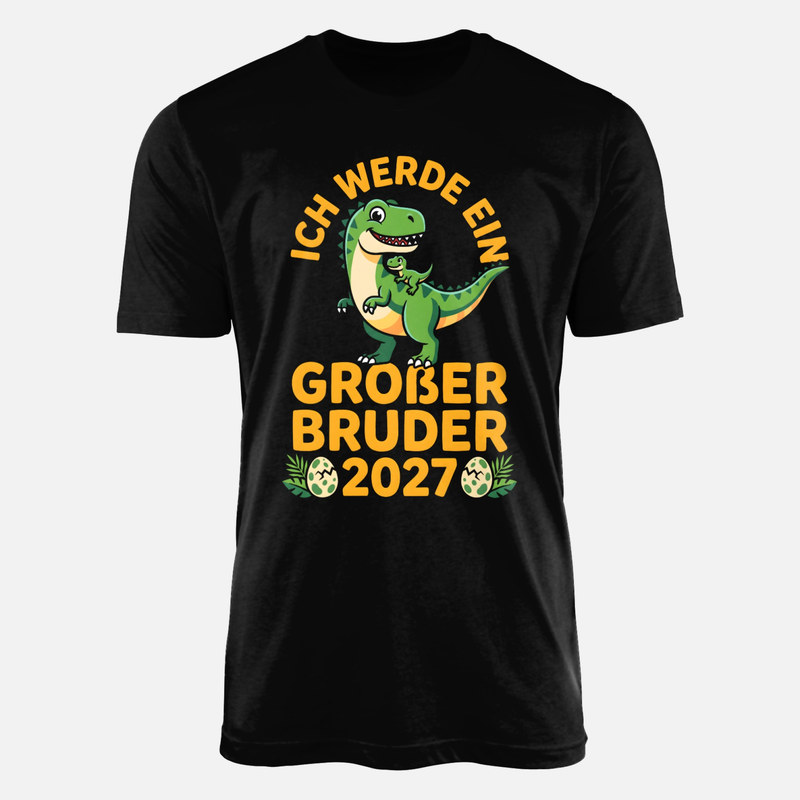 T-shirts: Ich werde ein gro&szlig;er Bruder 2027 Dinosaurier