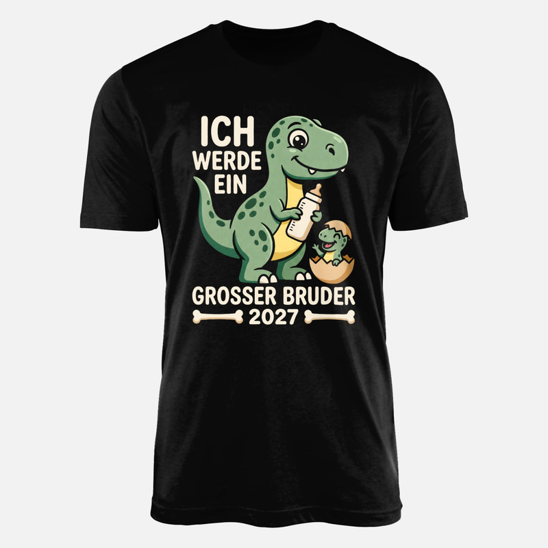 T-shirts: Ich werde ein grosser Bruder 2027 Dino