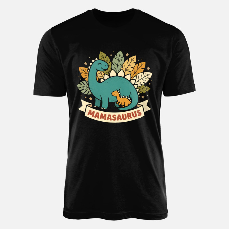 T-shirts: Mamasaurus Dinosaurier Mama und Kind