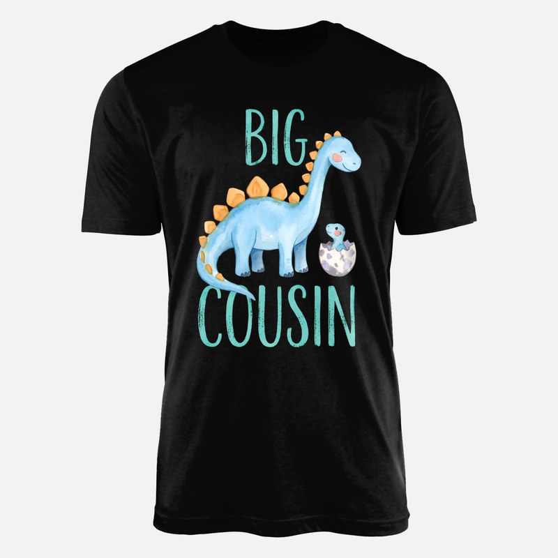 T-shirts: Gro&szlig;er Cousin Aquarell Dinosaurier