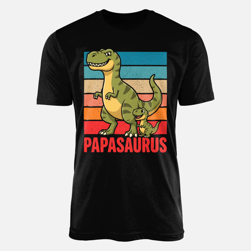 T-shirts: Papasaurus Dino Vater und Kind