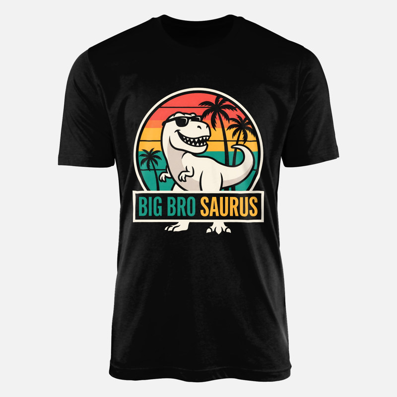 T-shirts: Gro&szlig;er Bruder Dino Retro