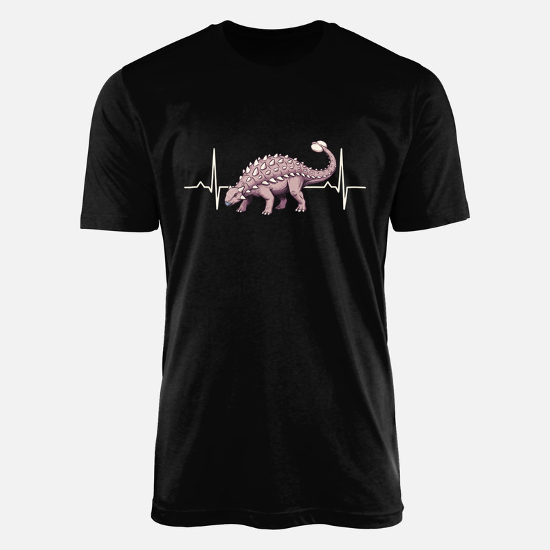 T-shirts: Ankylosaurus Herzschlag EKG