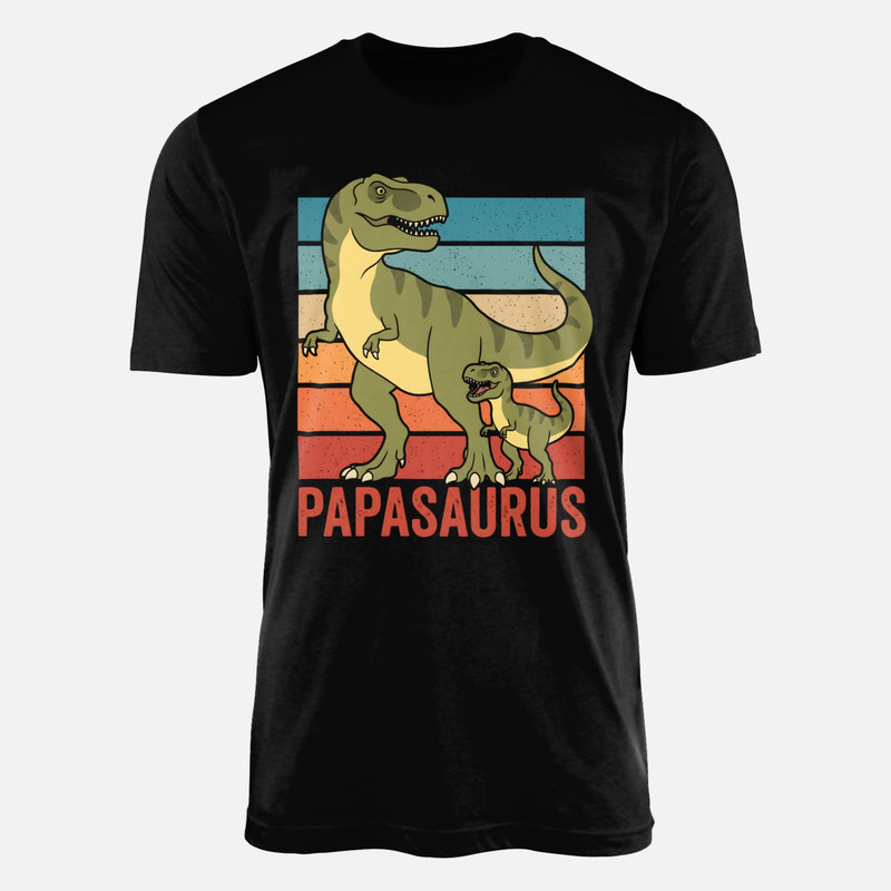 T-shirts: Papasaurus Papa und Baby Dino