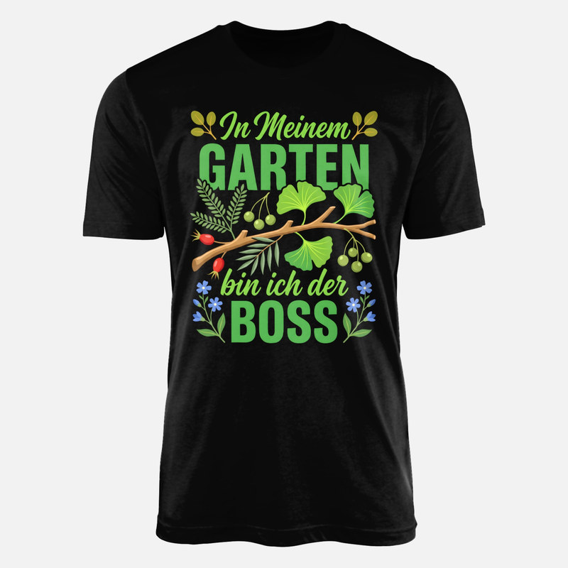 T-shirts: In meinem Garten bin ich der Boss
