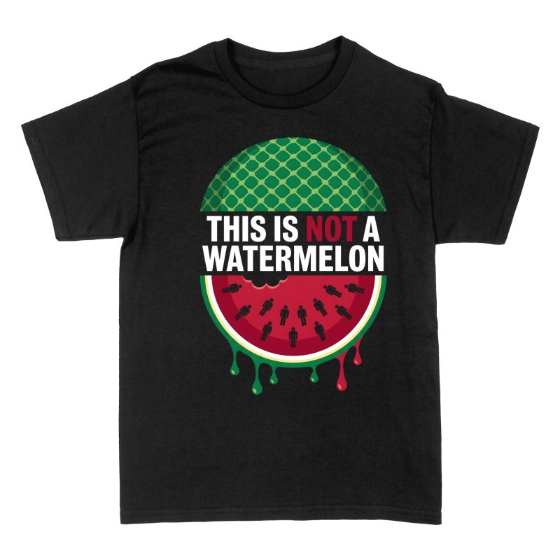 T-shirts: Wassermelone Kufiya Protest
