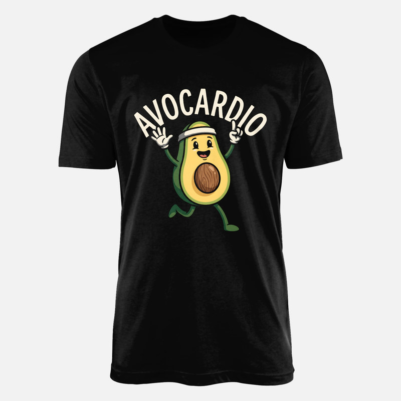 T-shirts: Avocado beim Cardio-Training