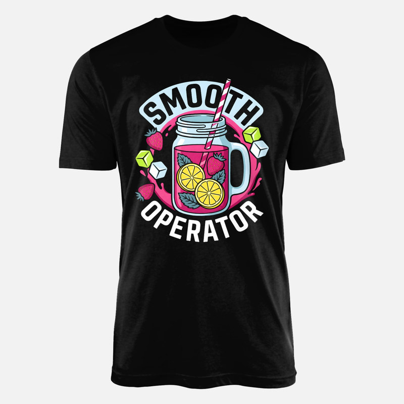T-shirts: Frucht-Smoothie mit Erdbeere und Zitrone