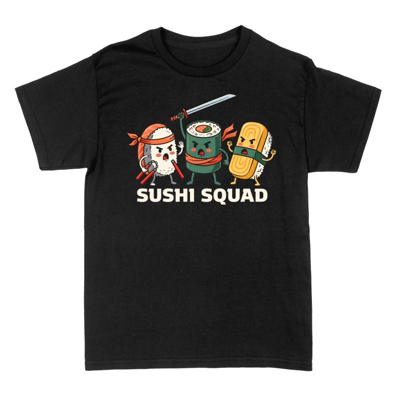 T-shirts: Sushi Squad Ninja Krieger