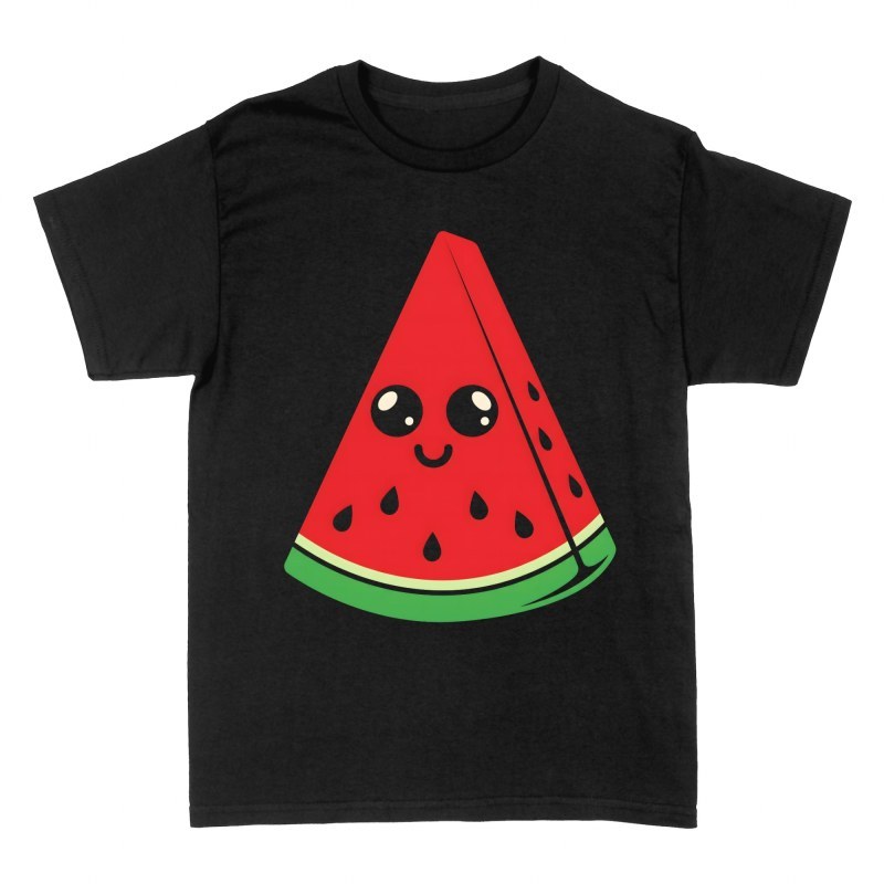 T-shirts: Fr&ouml;hliche Kawaii Wassermelone