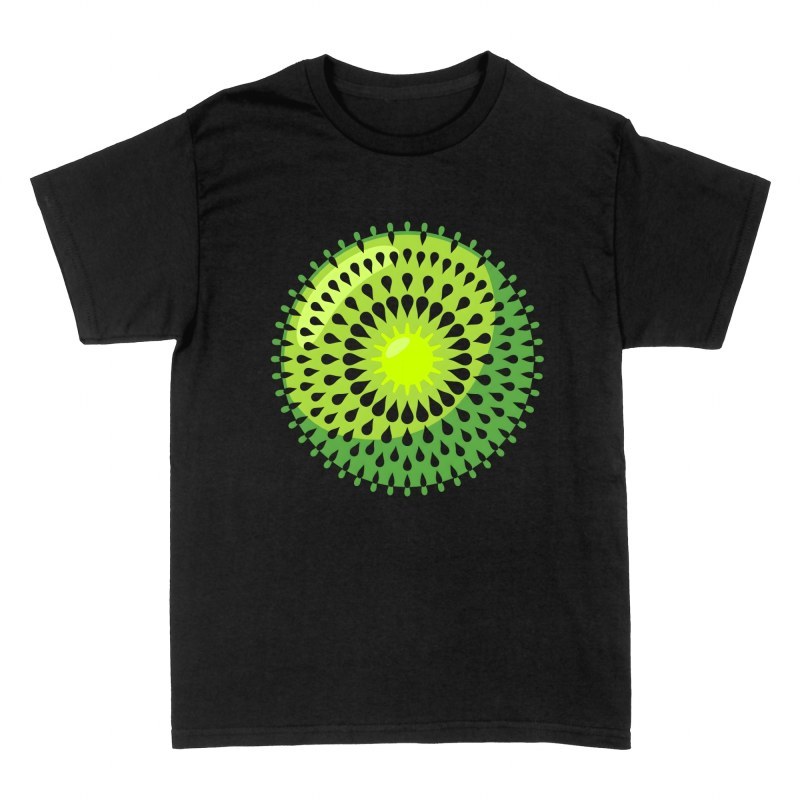 T-shirts: Kiwischeibe Grafik