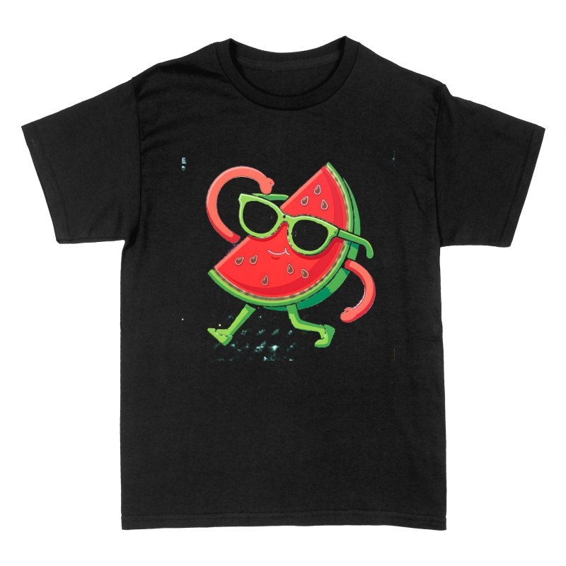 T-shirts: Wassermelone mit Sonnenbrille