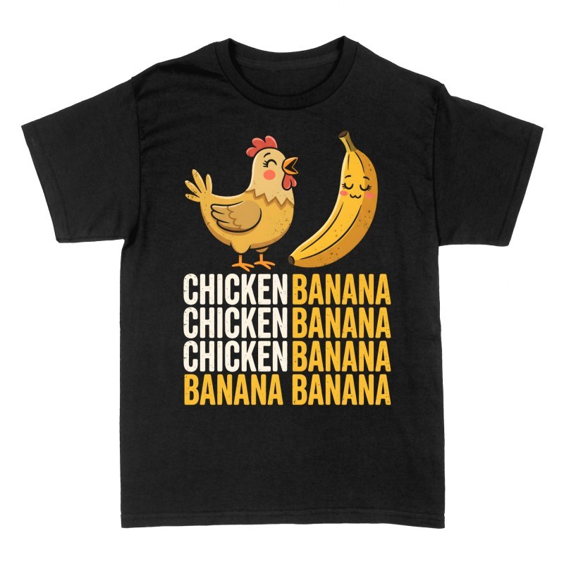 T-shirts: Huhn und Banane Meme