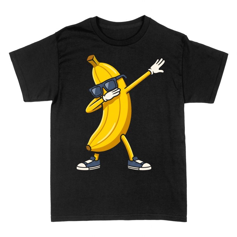 T-shirts: Dabbende Banane mit Sonnenbrille
