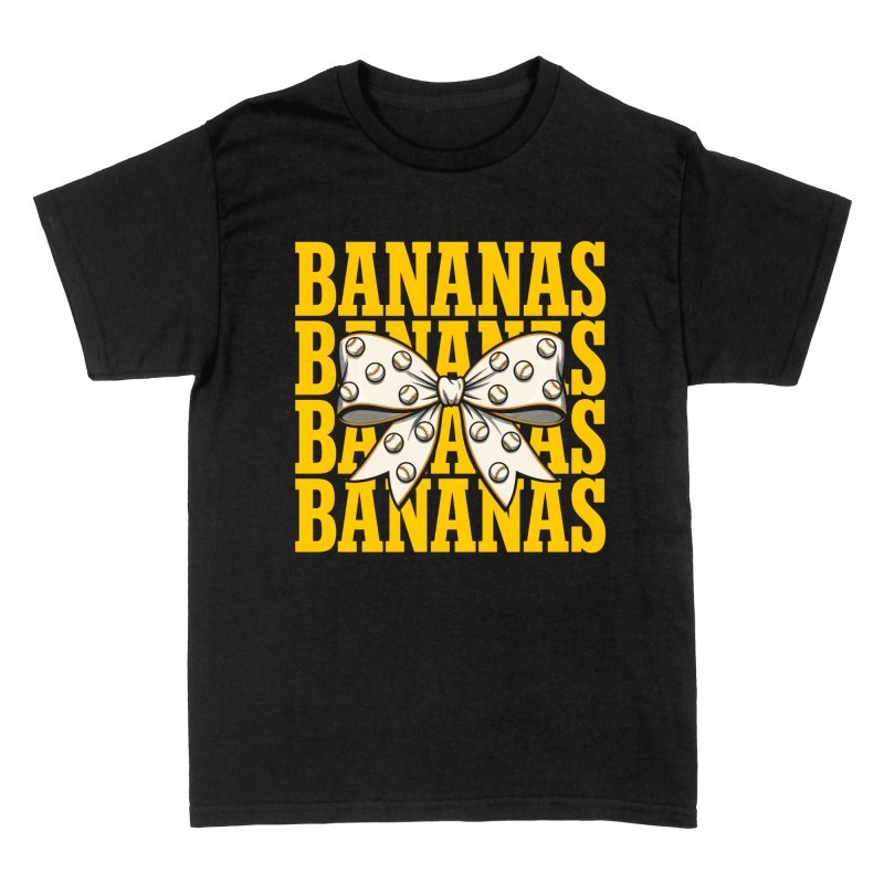 T-shirts: Baseball-Schleife Bananas