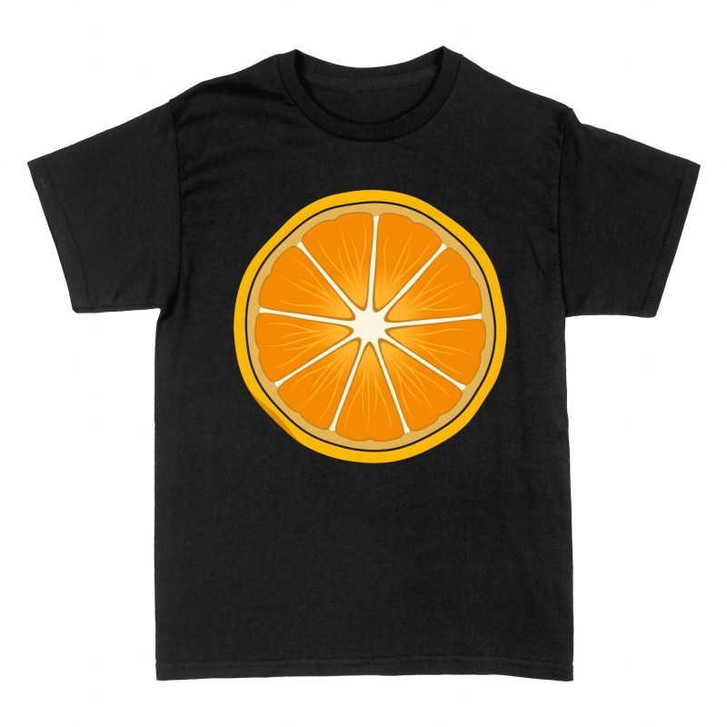 T-shirts: Orangenscheibe