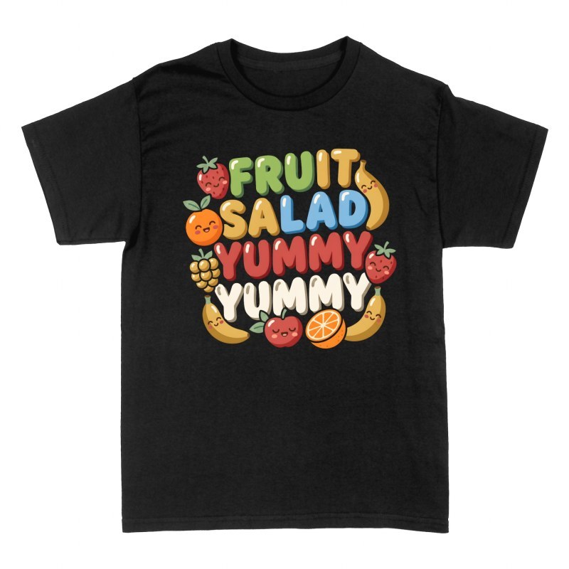 T-shirts: Bunter Kawaii Obstsalat