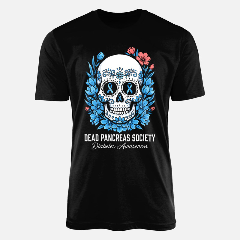 T-shirts: Dead Pancreas Diabetes Calavera