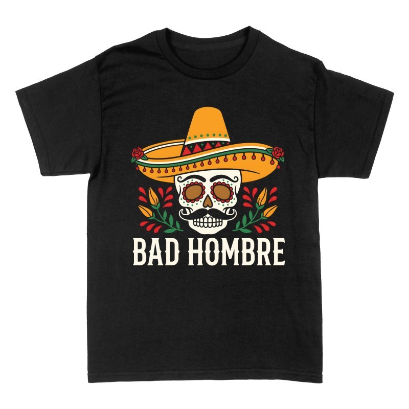 T-shirts: Mexikanischer Totenkopf Mariachi