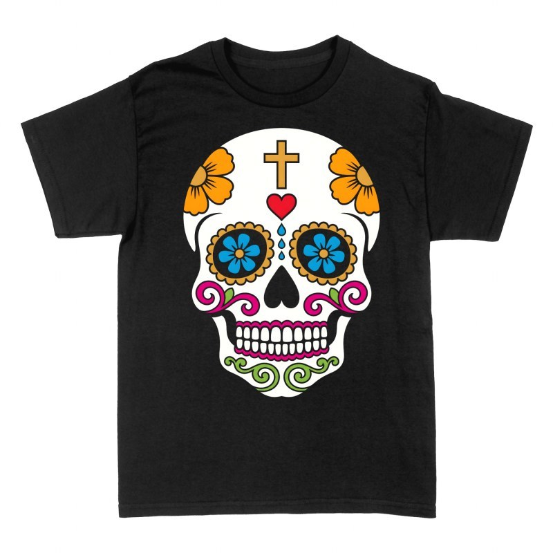 T-shirts: Zuckersch&auml;del mit Kreuz und Herz
