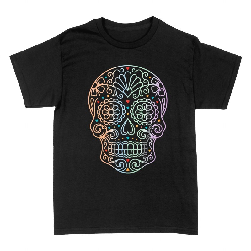 T-shirts: Mexikanischer Sugar Skull