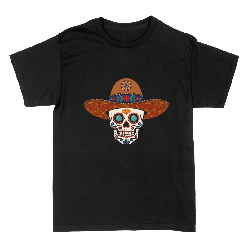 T-shirts: Zuckersch&auml;del mit Sombrero Charro