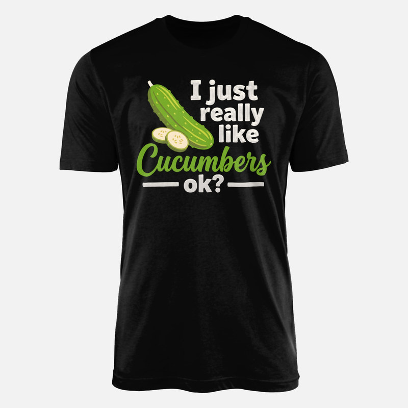 T-shirts: Ich mag einfach Gurken