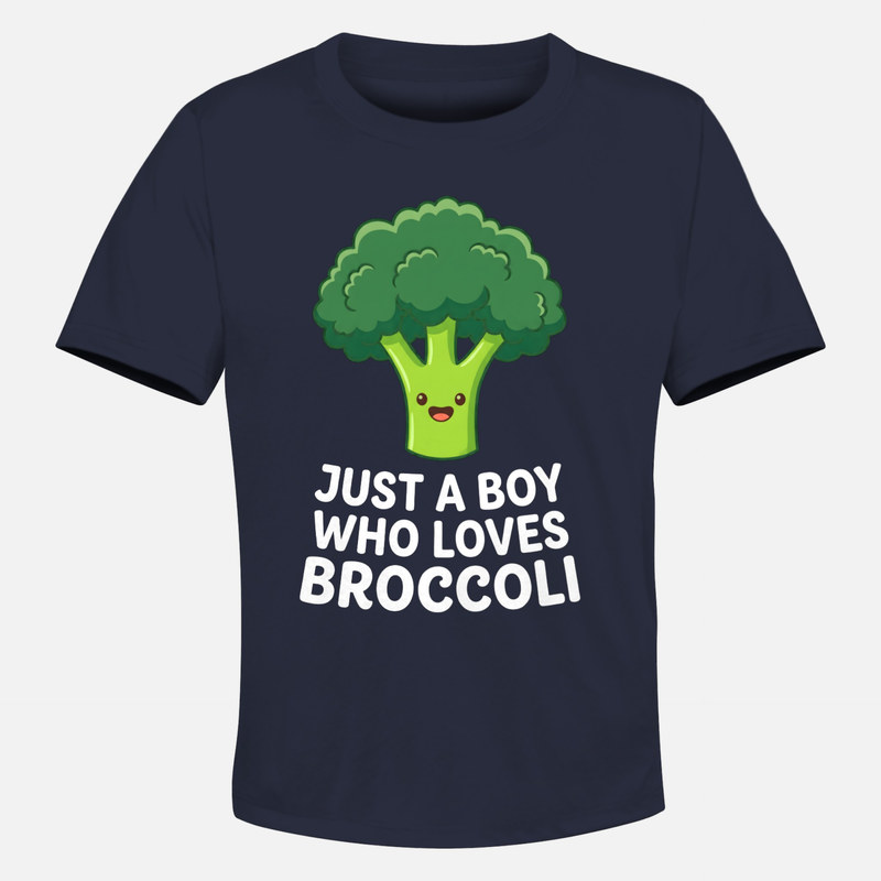 T-shirts: Junge der Brokkoli liebt Kawaii