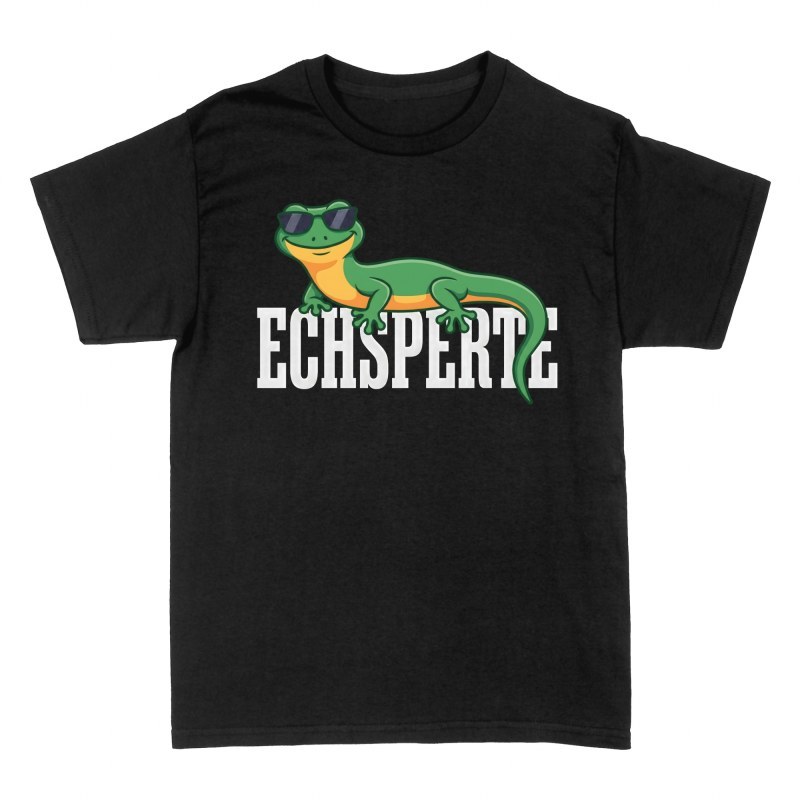 T-shirts: Echsperte Echse mit Sonnenbrille