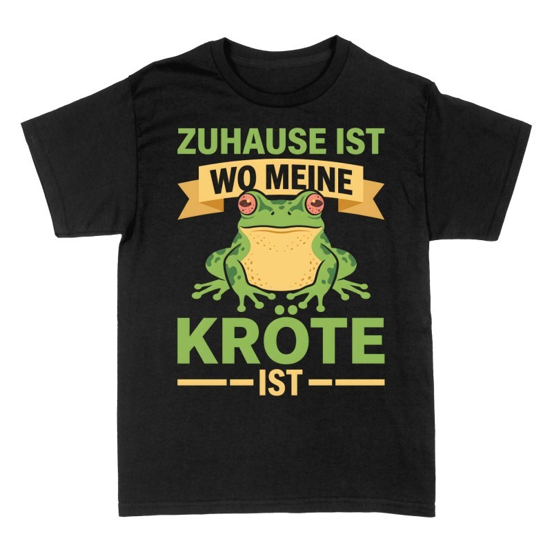 T-shirts: Zuhause Ist Wo Meine Kr&ouml;te Ist