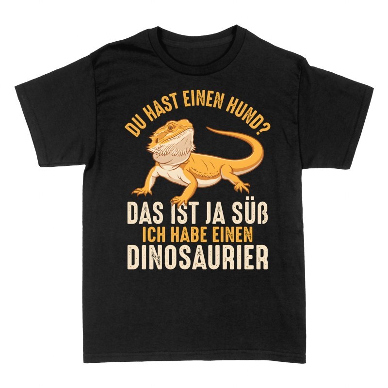 T-shirts: Ich habe einen Dinosaurier Bartagame