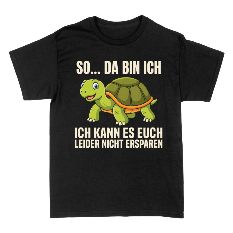 T-shirts: So da bin ich Schildkr&ouml;te
