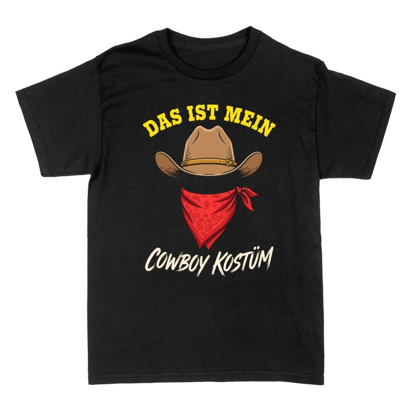 T-shirts: Das ist mein Cowboy Kost&uuml;m Hut Bandana