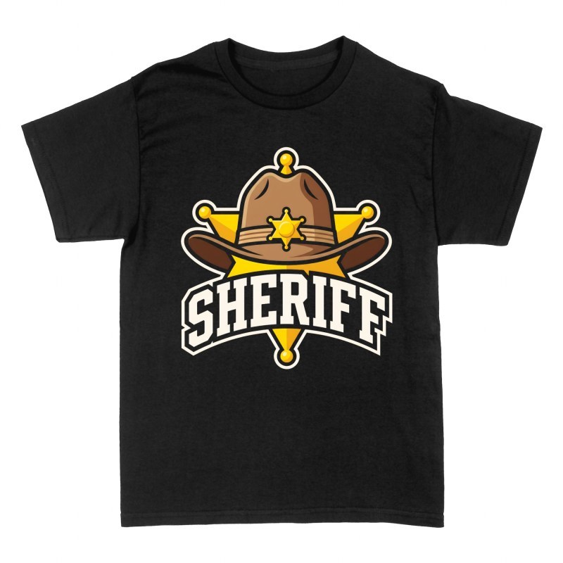 T-shirts: Sheriff-Hut und Stern