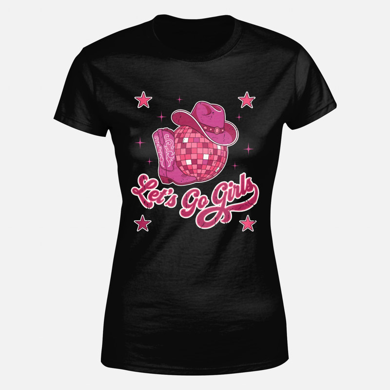 T-shirts: Disco Cowgirl Party